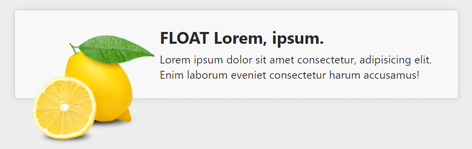 float issue